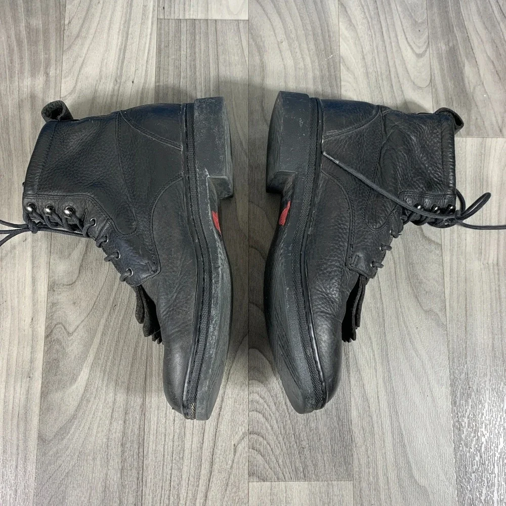 Justin Black Boots Style 905 Mens Size 9 D Chukka Classic